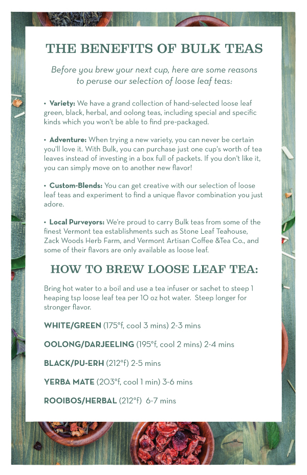 our guide to loose leaf tea healthy living market café